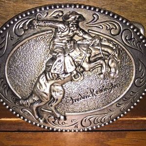 The Broncho Buster Belt Buckle